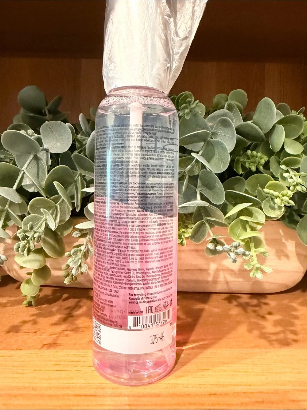 Rosé All Spray Illuminating Rose Water Self-Tan - Pink